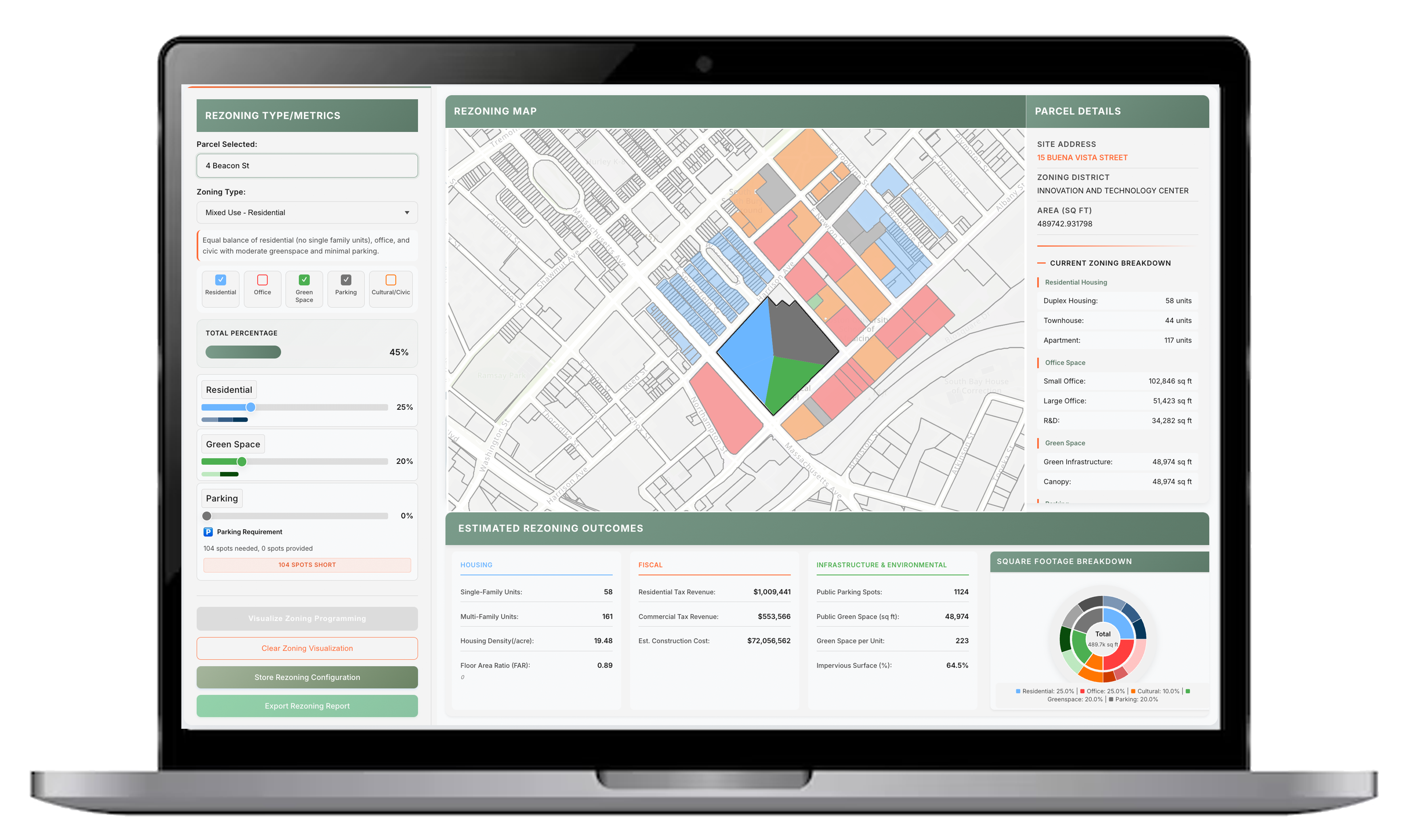TangiblEmpact interface